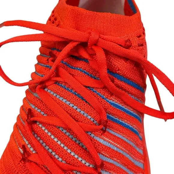 Nike Free Transform Flyknit Running Shoes Womens 8.5 Crimson Orange 833410-601 - Picture 12 of 15